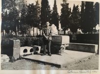 Captain John Watt in Italy in1945.